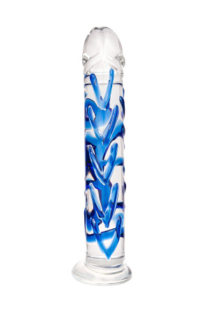 Фаллоимитатор Sexus Glass,стекло,18см