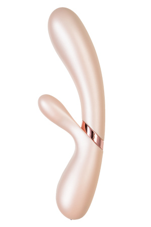 Вибратор Satisfyer Hot Lover с клиторальным стимулятором, серебряный